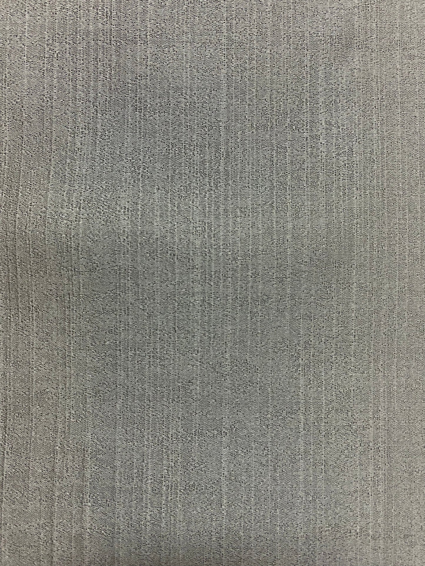 120” Wide Grey Satin Strie Drapery Fabric