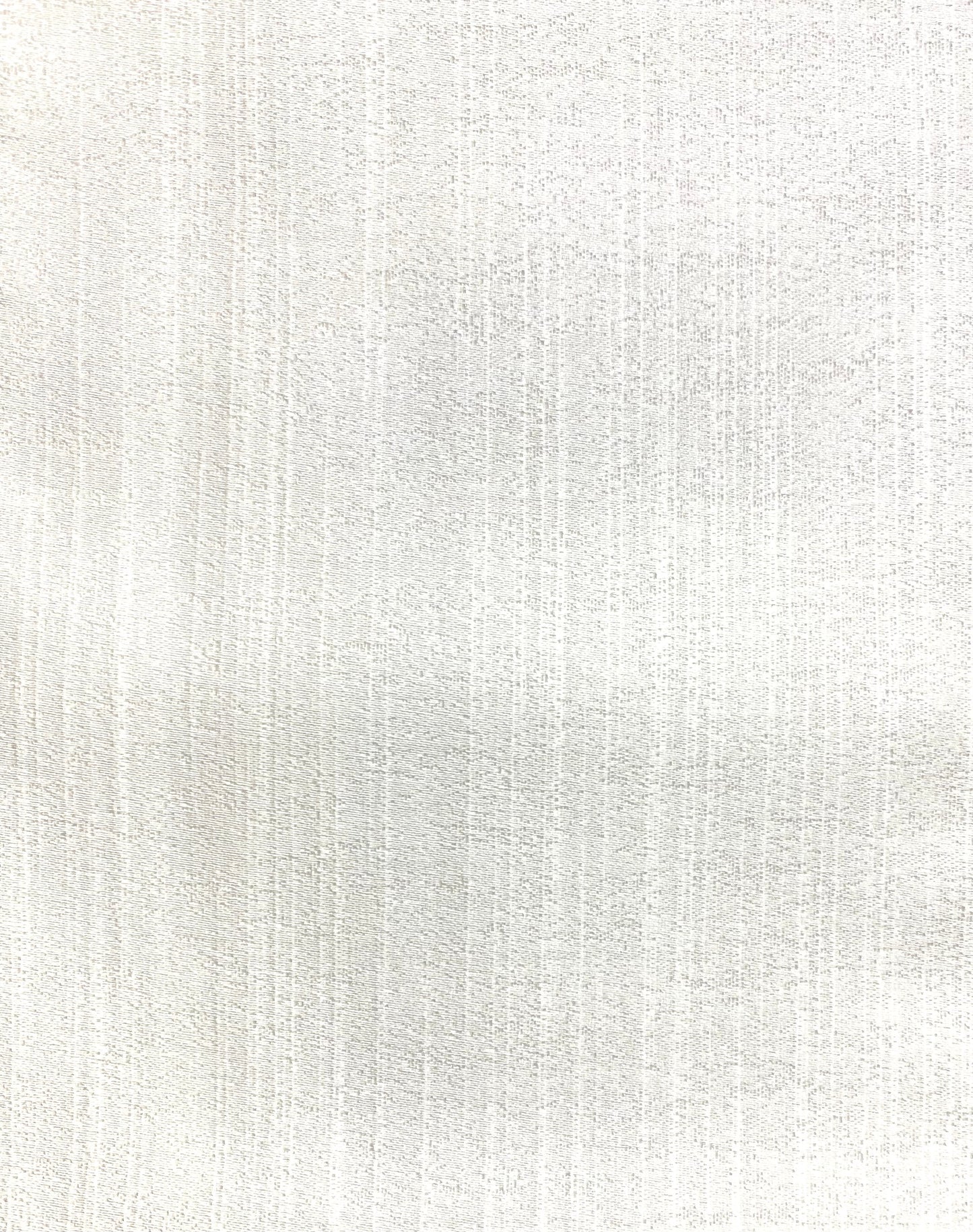120” Wide Off White Satin Strie Drapery Fabric