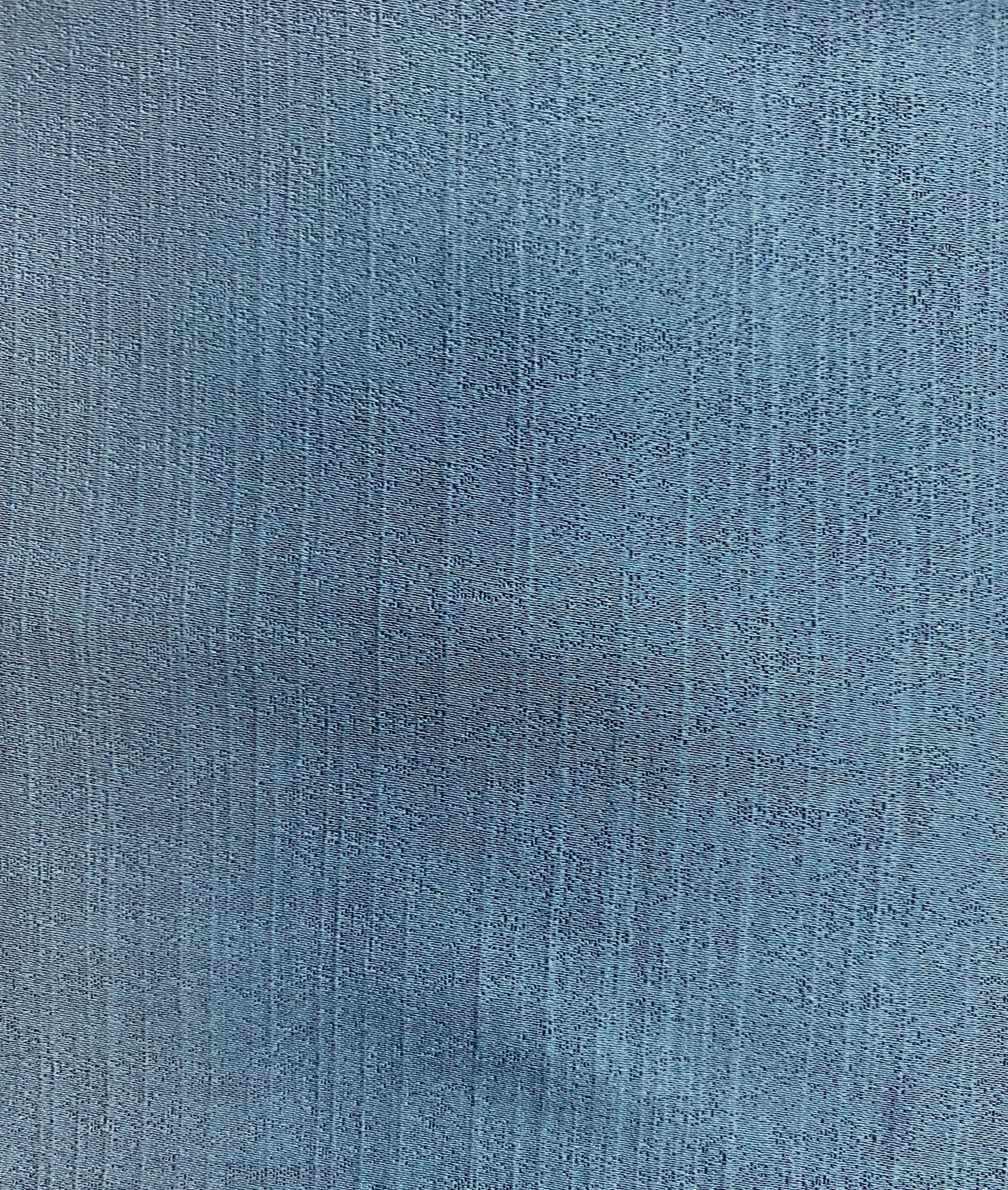 120” Wide Pacific Blue Satin Strie Drapery Fabric