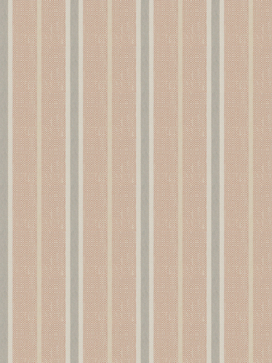 3 Colorways Checkered Stripe Upholstery Fabric Blush Gray Beige White