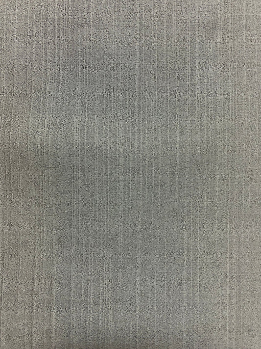 120” Wide Grey Satin Strie Drapery Fabric