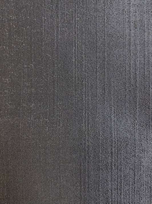 120” Wide Charcoal Grey Satin Strie Drapery Fabric
