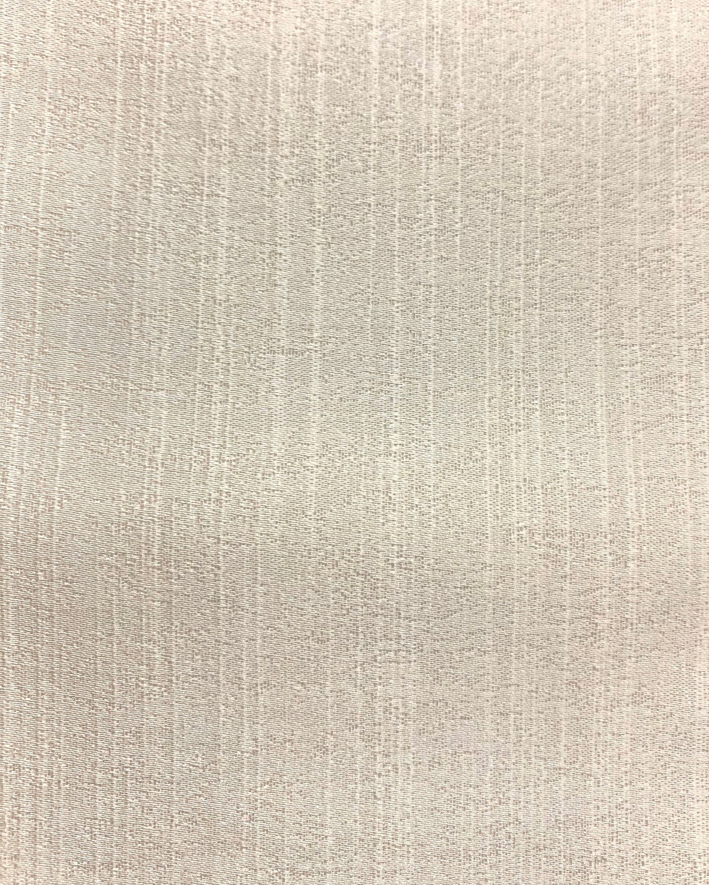 120” Wide Cream Satin Strie Drapery Fabric