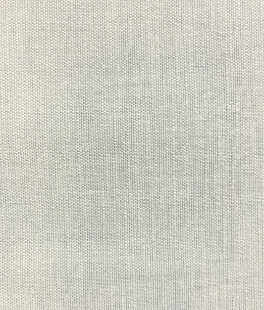 120” Wide Faux Linen Light Grey Drapery Fabric