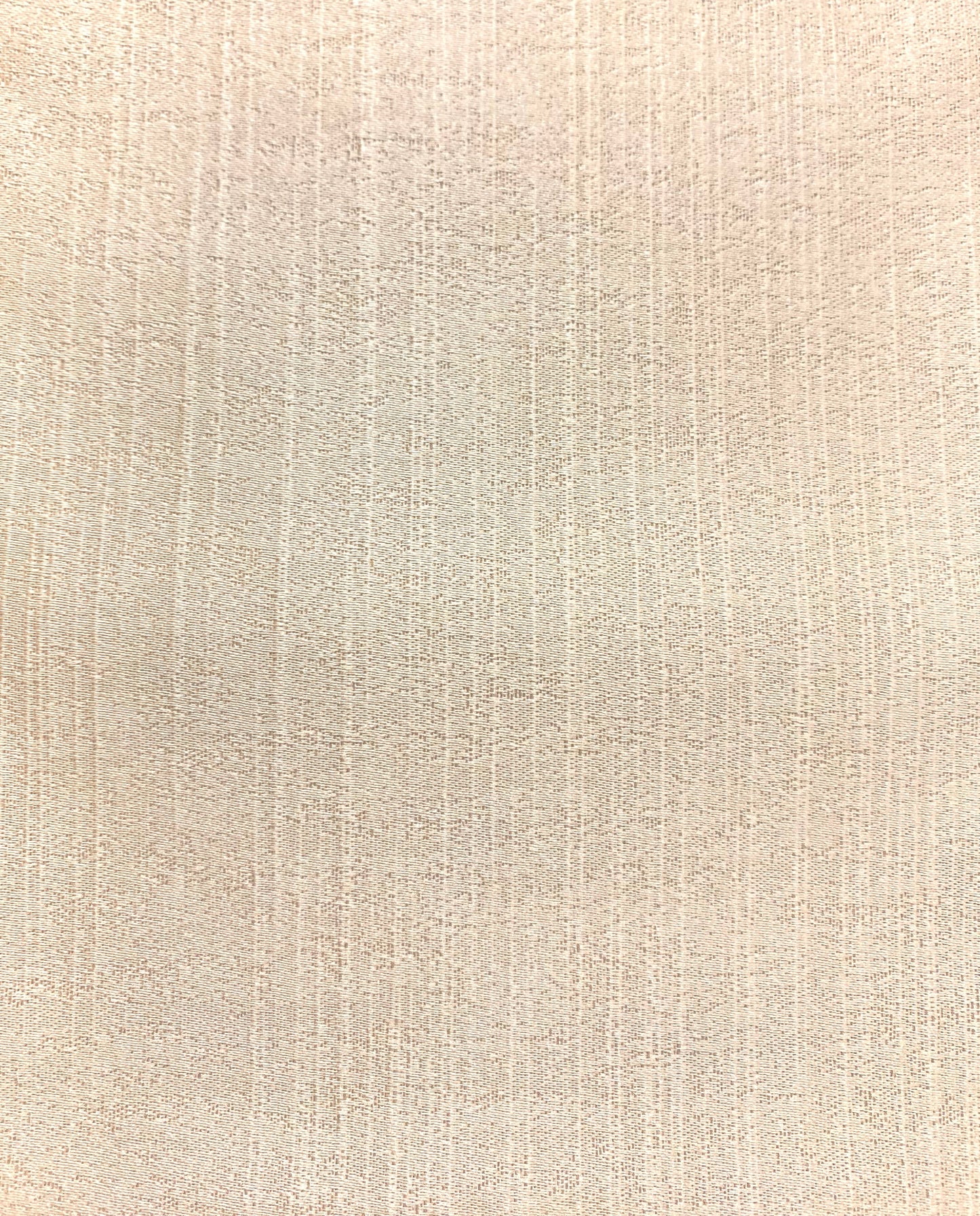 120” Wide Buff Neutral Beige Satin Strie Drapery Fabric