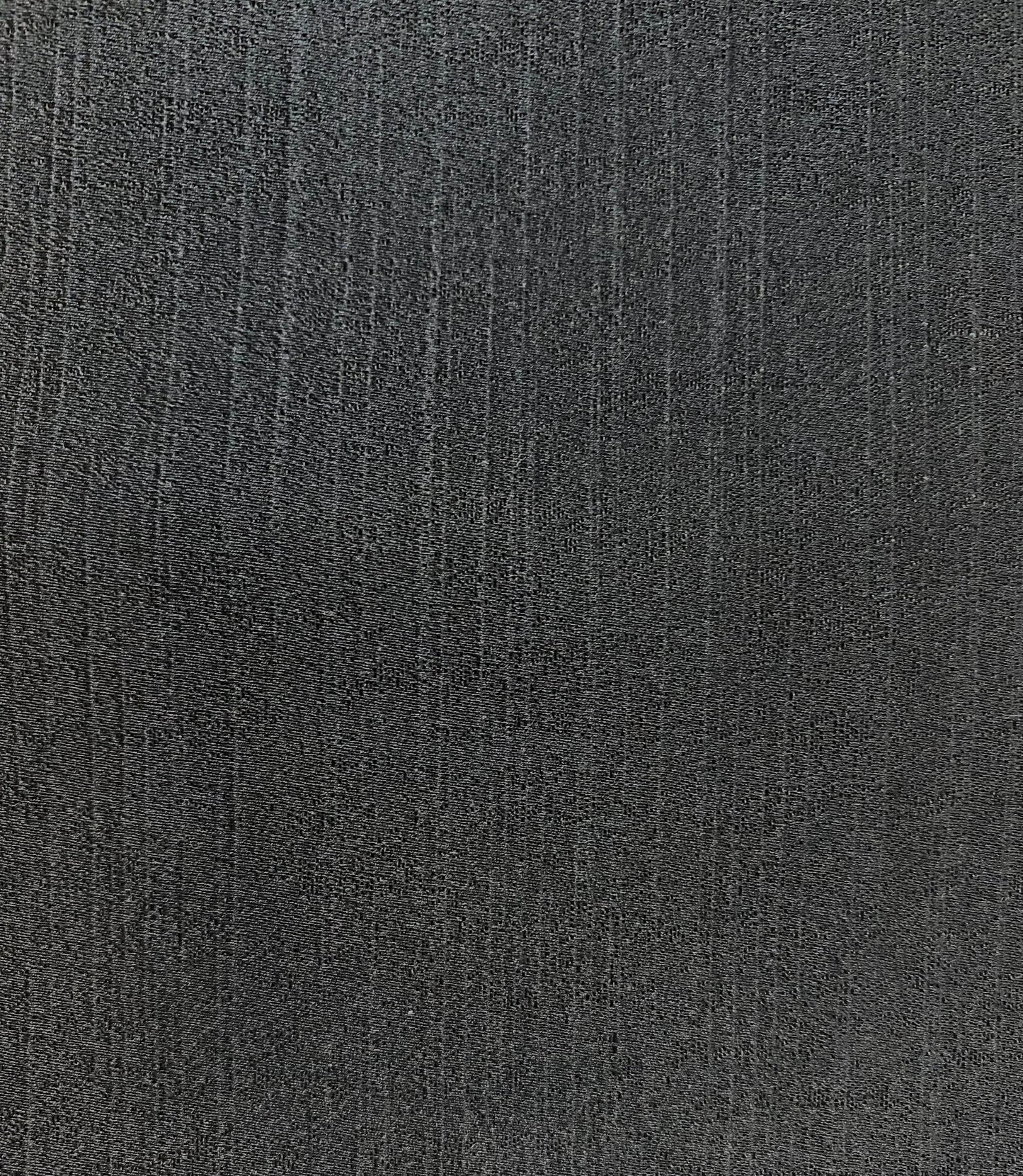 120” Wide Black Raven Satin Strie Drapery Fabric
