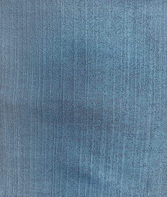 120” Wide Pacific Blue Satin Strie Drapery Fabric