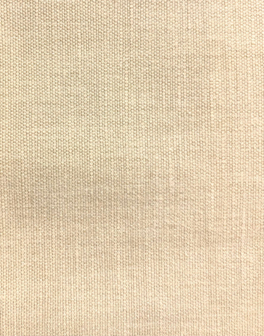 120” Wide Faux Linen Neutral Light Beige Drapery Fabric FB