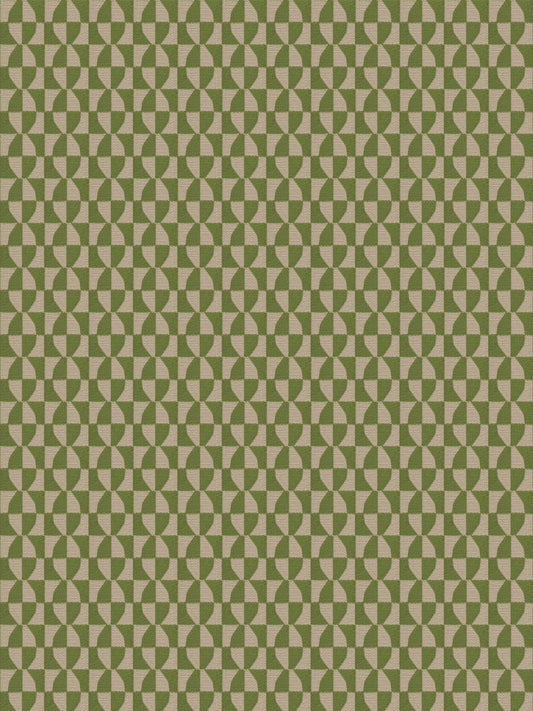 3 Colorways Geometric Mid Century Modern Upholstery Fabric Blue Green Beige