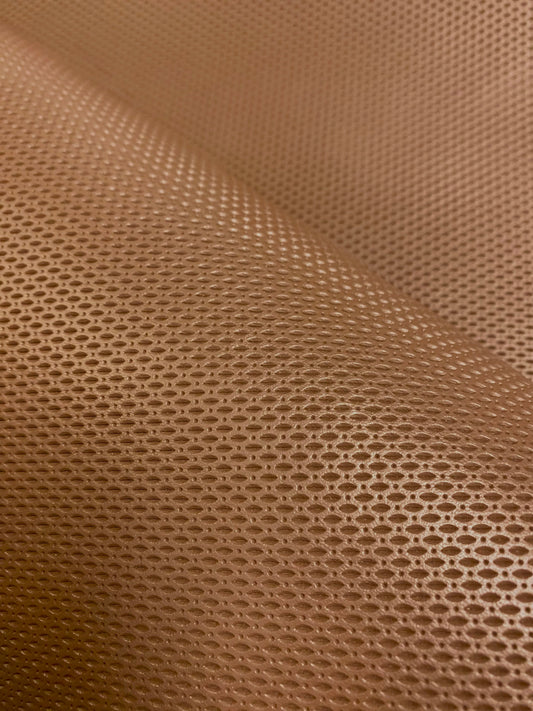 20 SF Antique Cocoa Brown Mauve Textured Geometric Genuine Leather Upholstery WHS 4313